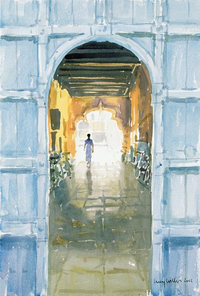 Gehend zum Licht, Cochin, 2002 von Lucy Willis